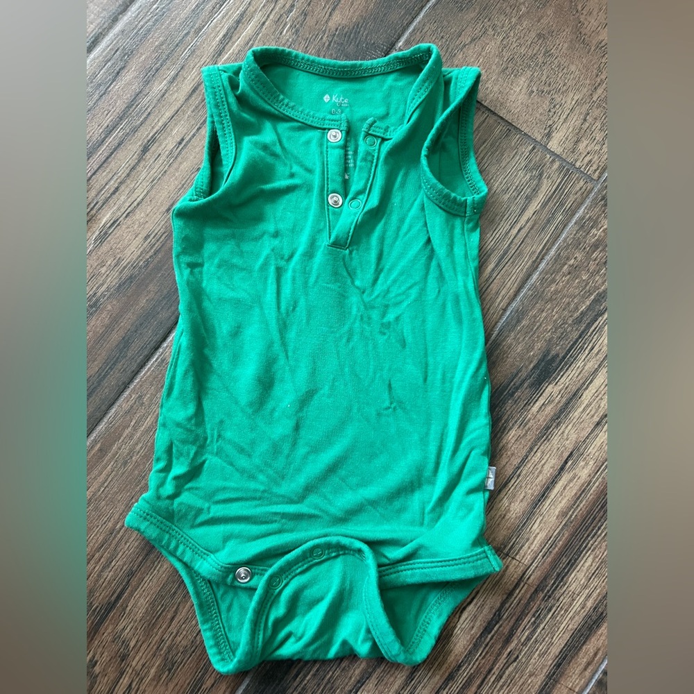 Kyte Baby sleeveless bodysuit - Fern